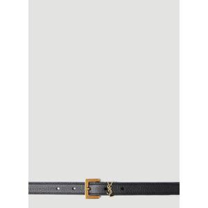 25 FW 생로랑 남성 모노그램 버클 벨트 sla0149049blk