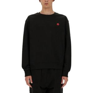 겐조 블랙 보크 플라워 맨투맨 FE65SW2234MF 99J