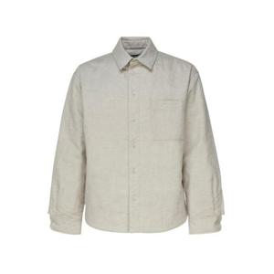 자크무스 라 셰미즈 불랑제 로고 자수 셔츠 23H236SH1051033 130 TP934414432