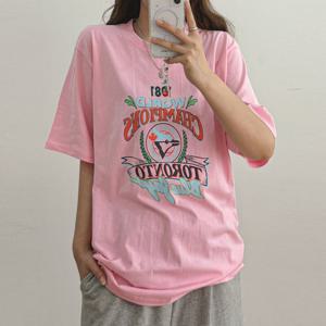 나야홍 / 빅사이즈 506 토론토블루반팔티셔츠 DGBU737