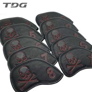 (티디지) Death skull 데스스컬 아이언 커버 골프커버 헤드커버 아이언커버 아이언세트 아이언커버추천 해골커버 스컬커버 유니크커버 클럽커버