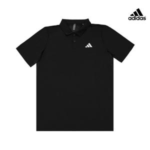 아디다스 클럽 테니스 폴로 카라 티셔츠 블랙 JF8506