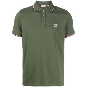 몽클레어 체스트 로고 패치 디테일 폴로 셔츠 K20918A7030084556