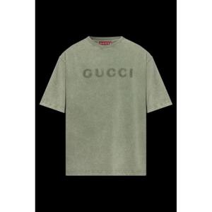 Gucci 로고 프린트 저지 티셔츠 798115XJHDF 3266 TP945124886