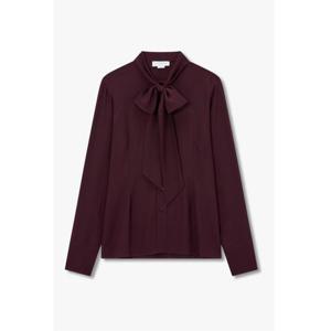 [스텔라 매카트니][공식50프로할인]  STELLA McCARTNEY 타이 디테일 실크 셔츠 (241530