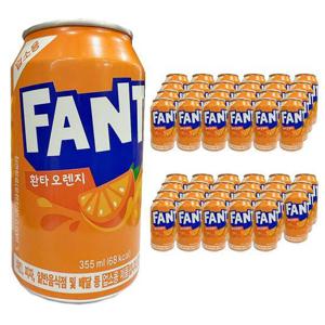 환타 오렌지 355ml 48캔 (24캔x2박스)