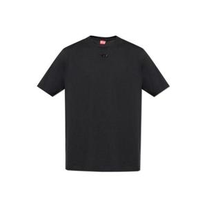 디젤 오벌 D 로고 컷아웃 크루넥 티셔츠 A194200NIAX 9XX TP945321040