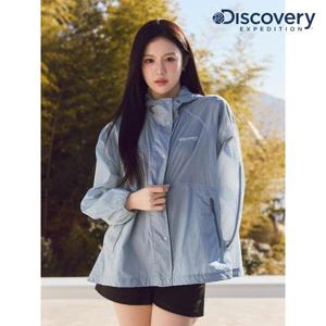 디스커버리 (DWWJ93053_SBL) 프레시벤트 여성 오버핏 바람막이 DXNW