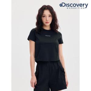 디스커버리 (DWRS97053_BKS) 여성 기능성 라운드 반팔티셔츠 DXNW