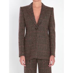 끌로에 체크 울 테일러드 재킷 CH25AVE53097 93C