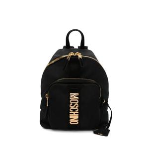 25 FW 모스키노 스몰 로고 플라크 백팩 MC4609PP1NO2 TP440095059