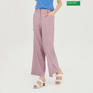 베네통 와이드 트임 밴딩 팬츠 BAPT03341_PK