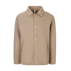 [지이크]캐시미어 울 카라 점퍼 베이지 (PHMAX6012)