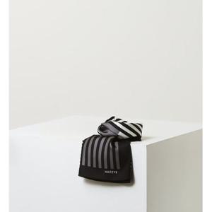 [헤지스ACC] 화이트 로고프린트 실크 스카프 HISC5F820WT