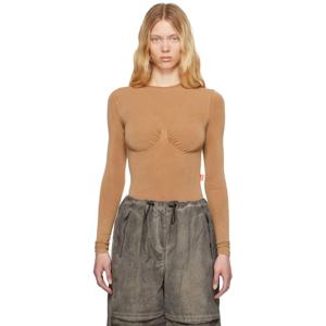 25 FW 디젤 여성 탠 T 피네 Q2 바디수트 251001F358000