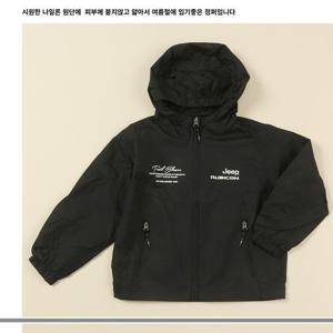 [지프키즈]키즈 홑겹 시스루 바람막이 점퍼  KN2JPU236