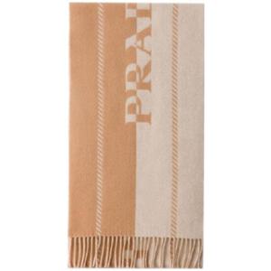 25 FW 프라다 스몰 자카드 로고 울 스카프 2FS0572FK3 TP432367956