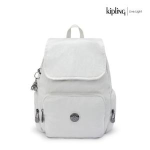 [키플링]키플링 13리터 덮개형 데일리 백팩  시티집 S  실버 나이트 KOCBA11 SVNT