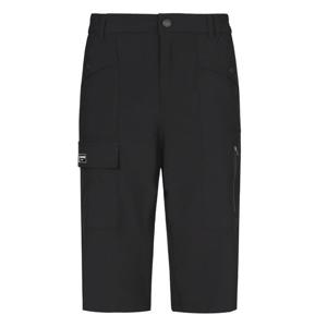 남자 사이드 밴딩 다용도 스판 카고 반바지 DR-PTH-Q001-블랙