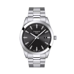 티쏘 남성 메탈 시계 젠틀맨 T127.410.11.051.00