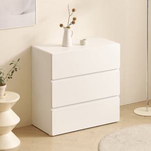 F41552 화이트 3단 서랍장 800 1color