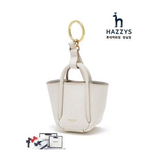 [헤지스]HIHO5E174WT_여성 클래식 아이보리 미니 참장식겸 키링
