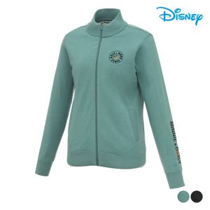 [디즈니골프]여성 와펜 하프넥 집업 니트 스웨터 가디건 DM3LKG004