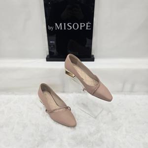 [미소페]By미소페 여성 보석 스트랩 로우 힐 112HH331YG002 PINK