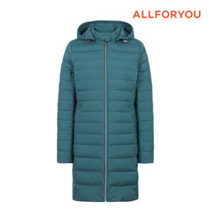 [올포유][올포유]여성 경량 후드 롱 구스 다운 점퍼 AWDJM9101-9