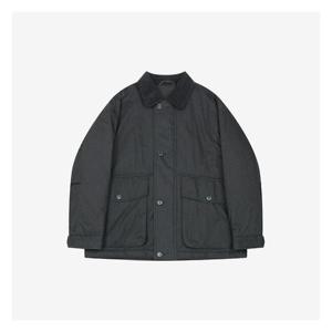 [지이크]왁스 코튼 빅 포켓 점퍼 블랙 (PHMAX6018)