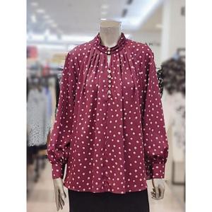 미니멈 세이브존03 미니멈 도트 나그랑 블라우스 AGMWCAWB8200A