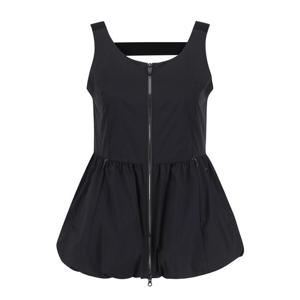 [세인트앤드류스]여성 벌룬 사이드 지퍼 베스트_821E2JV201_BK