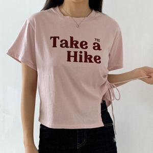 나야홍 / 빅사이즈 507 로우옆트임언발티셔츠 DNOU990