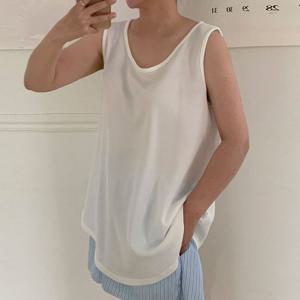 나야홍 / 빅사이즈 507 와플패턴스판민소매티 DMOV008