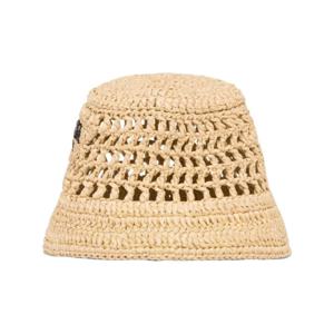 25 FW 프라다 라피아 버킷 햇 2HC1372A2T TP432593308