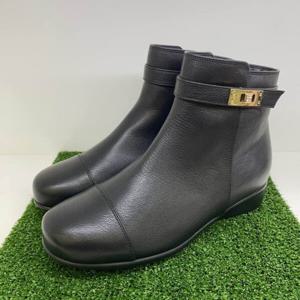 [에스콰이아]에스콰이아 여성 버클장식 안감 퍼 앵클부츠 PFCWBS