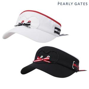 [파리게이츠] 521E3CP201여성 프레이드 하트 리본 탈착 썬바이저