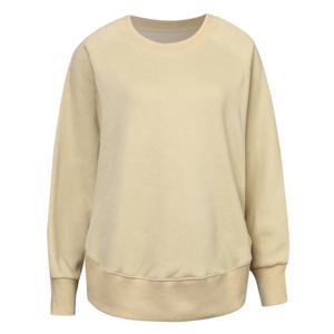 [샵앤]나그랑 절개 무지 여성 기모 티셔츠 DAI-WSH-1121-베이지