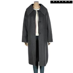 [시슬리]시슬리 빅카라 버튼 롱 코트 SACTD2361_CG