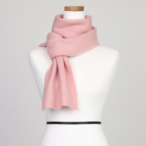 [샵앤]로이즈 여성 남성 커플 니트 머플러 WLS-WMF-0264-핑크