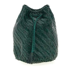 드래곤디퓨전 폼폼 더블 점프 버킷 크로스바디 백 8838DGW5MAT