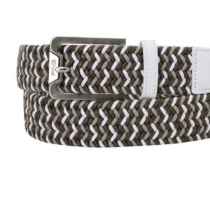 [핑]남성  비죠 버클 엘라스틱 벨트 111D1BT003_WH_YS