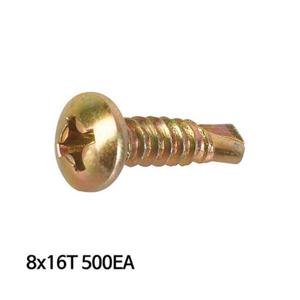 명화금속 직결피스 트러스 8x16T 500개입 직결나사