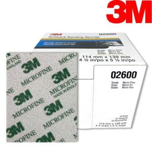 쓰리엠 3M 02600 쓰리엠 소프트백 샌딩스펀지 마이크로파인