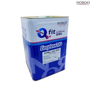 도장재 이지텍스 200 외부용 수성페인트 흰색 18L