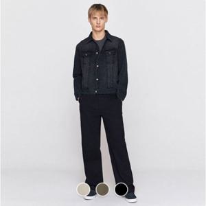 [지오다노]남성 가을 와이드핏 밴딩 치노 팬츠 면바지 115920