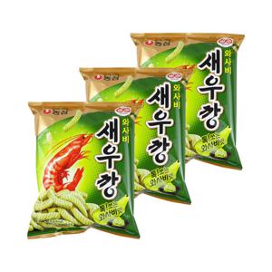 농심 와사비 새우깡 70g x 3개