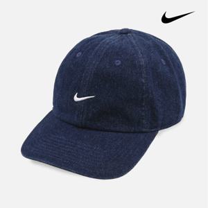 [나이키]나이키 클럽 언스트럭처 데님 볼캡 모자 HF0383-419