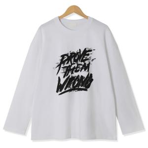 [엠엔씨][MNC] 그래피티 오버핏 긴팔티 (MDIT183LO)