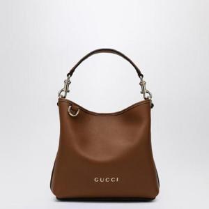 GUCCI Mini GG Emblem bucket bag brown 815118AAEC2XIGUC-2718
